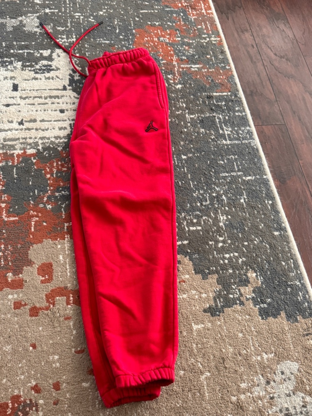 Jordan Men’s Bright Red Fleece Joggers
